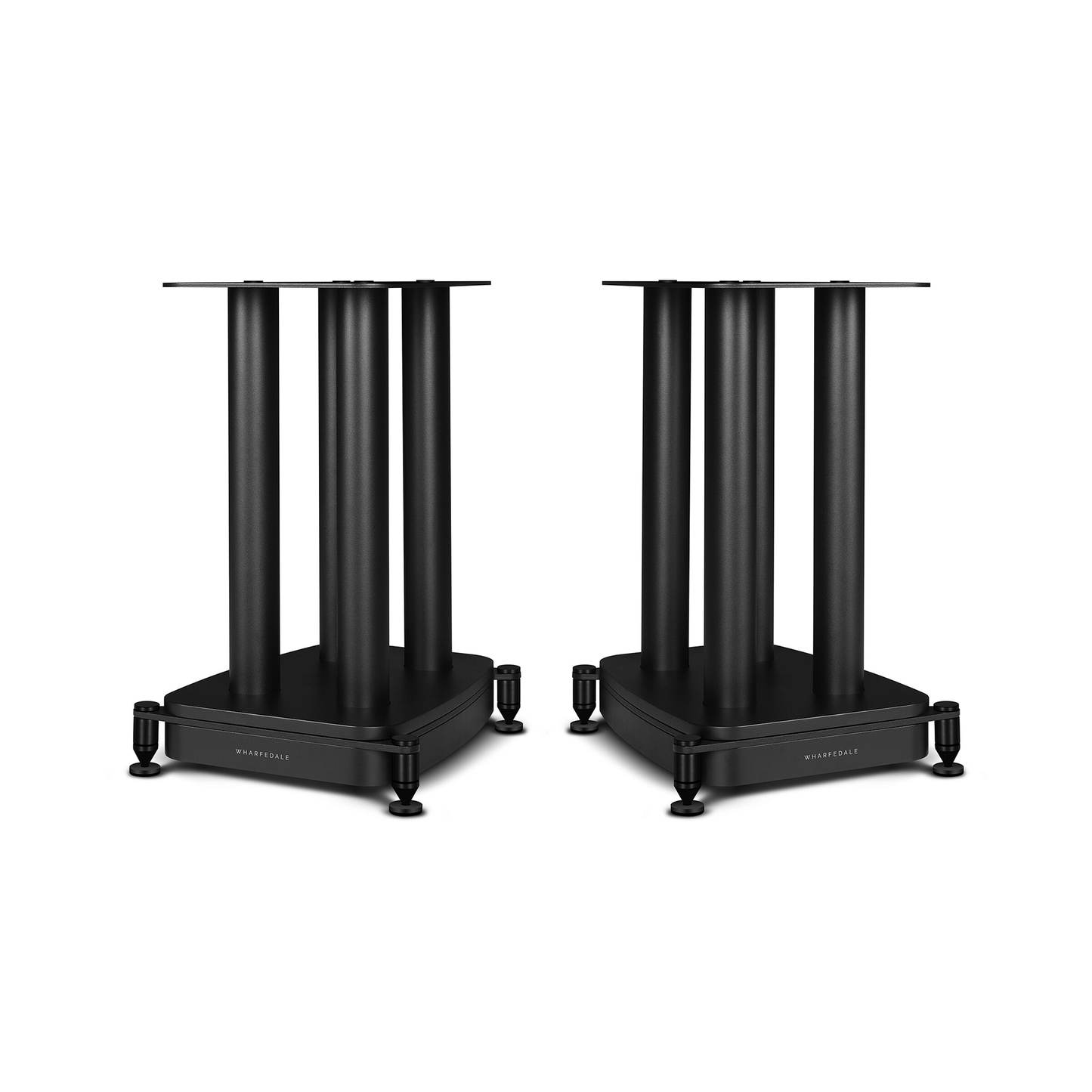 Wharfedale EVO 5.2 Stand Lautsprecher-Ständer Schwarz Paaransicht