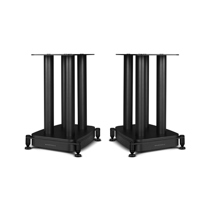 Wharfedale EVO 5.2 Stand Lautsprecher-Ständer Schwarz Paaransicht
