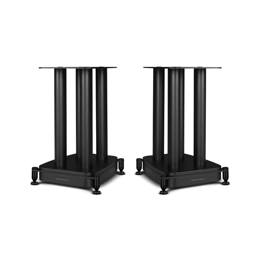 Wharfedale EVO 5.2 Stand Lautsprecher-Ständer Schwarz Paaransicht