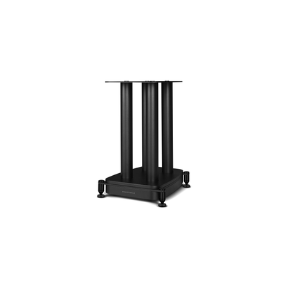 Wharfedale EVO 5.2 Stand Lautsprecher-Ständer Schwarz Schrägansicht