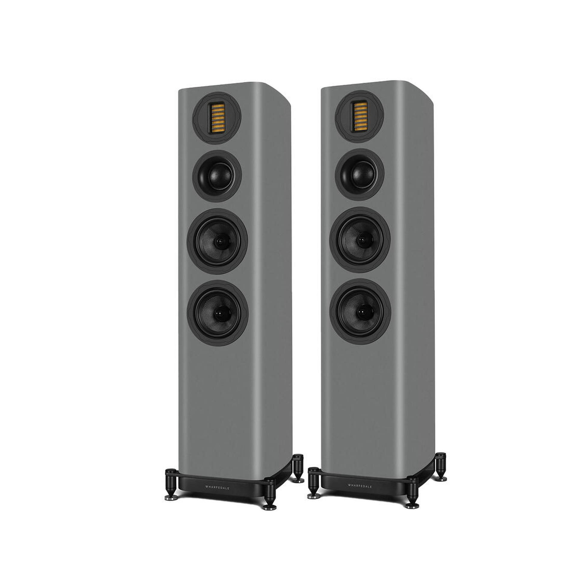 Wharfedale EVO 5.3 Standlautsprecher Lunar Grey matt Stereopaar