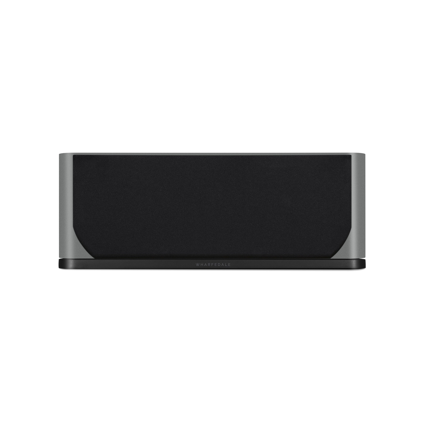 Wharfedale EVO 5.C Center-Lautsprecher Lunar Grey matt Frontansicht mit Abdeckung
