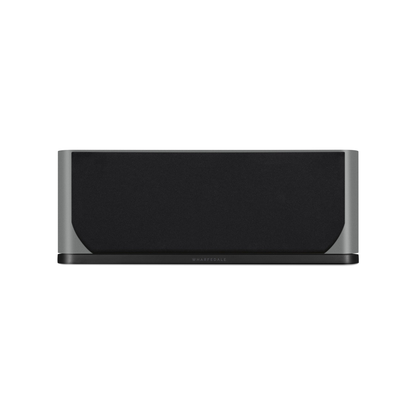 Wharfedale EVO 5.C Center-Lautsprecher Lunar Grey matt Frontansicht mit Abdeckung