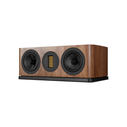 Wharfedale EVO 5.C Center-Lautsprecher Nussbaum Schrägansicht