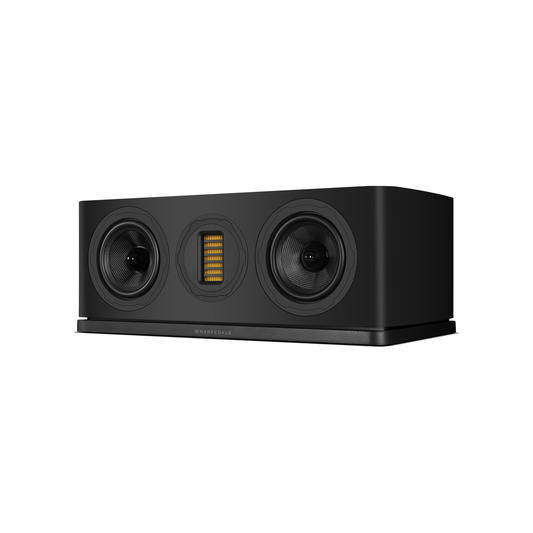 Wharfedale EVO 5.C Center-Lautsprecher Schwarz matt Schrägansicht