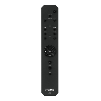 Yamaha HA-L7A Kopfhörerverstärker Fernbedienung mit Eingangswahl, Sound Field und Lautstärke