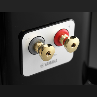 Yamaha NS-2000A Standlautsprecher Klavierlack Anschlussfeld mit vergoldeten Schraubklemmen