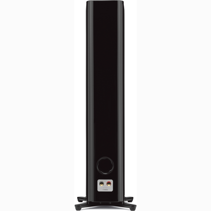 Yamaha NS-2000A Standlautsprecher Klavierlack Rückansicht mit Bassreflexöffnung und Anschlussfeld
