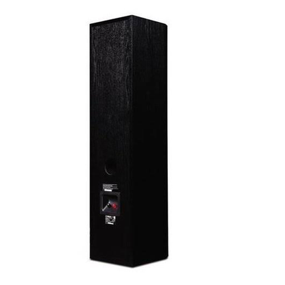 Yamaha NS-F51 Standlautsprecher Schwarz Rückansicht mit Bassreflexöffnung und Anschlussterminal