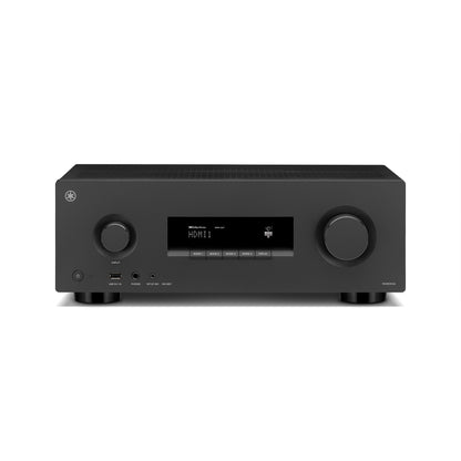 Yamaha RX-500A AV-Receiver Schwarz Frontansicht