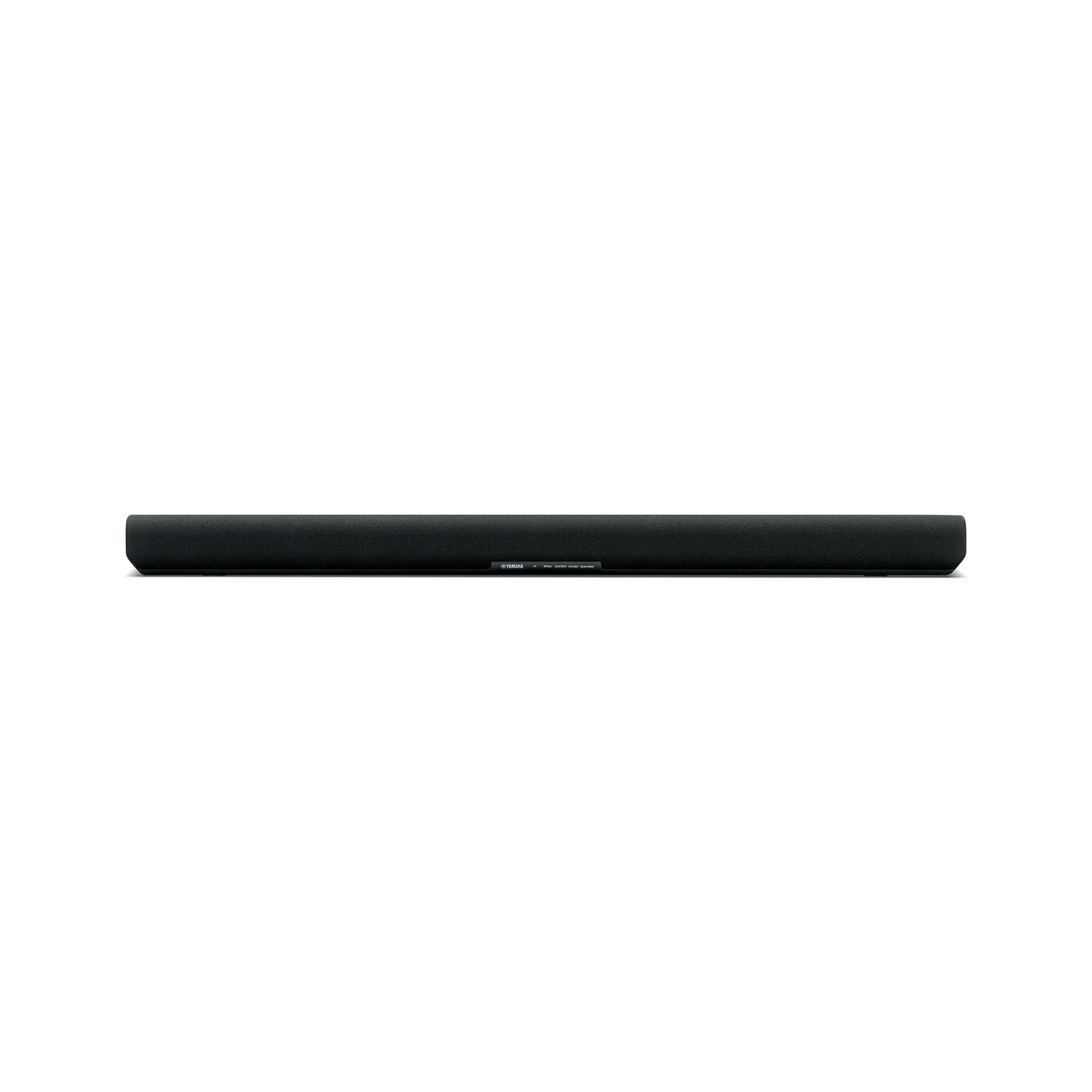 Yamaha SR-B30A Dolby-Atmos-Soundbar Schwarz Frontansicht mit Stoffbespannung