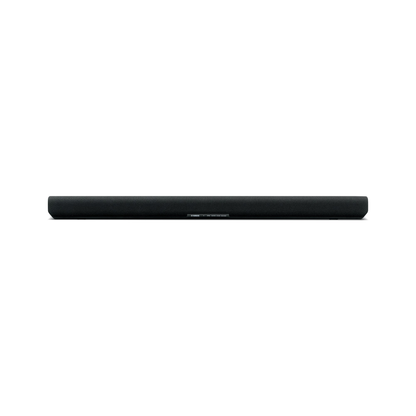 Yamaha SR-B30A Dolby-Atmos-Soundbar Schwarz Frontansicht mit Stoffbespannung