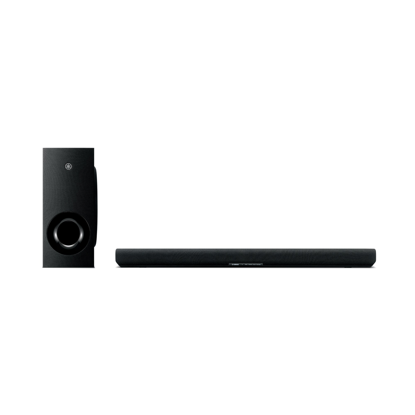 Yamaha SR-B40A Soundbar mit Wireless-Sub Schwarz Frontansicht von Soundbar und Subwoofer