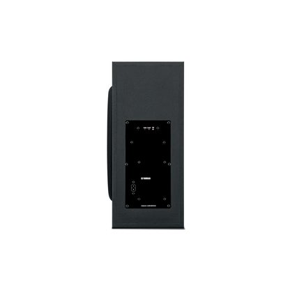 Yamaha SR-B40A Soundbar mit Wireless-Sub Schwarz Rückansicht des Subwoofers mit Anschlussfeld