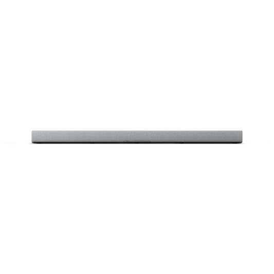 Yamaha True X Bar 40A Dolby-Atmos-Soundbar Hellgrau Frontansicht mit Stoffbespannung