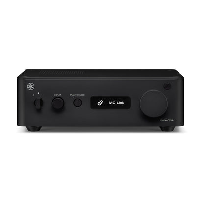 Yamaha WXA-70A Streaming-Verstärker Schwarz Frontansicht