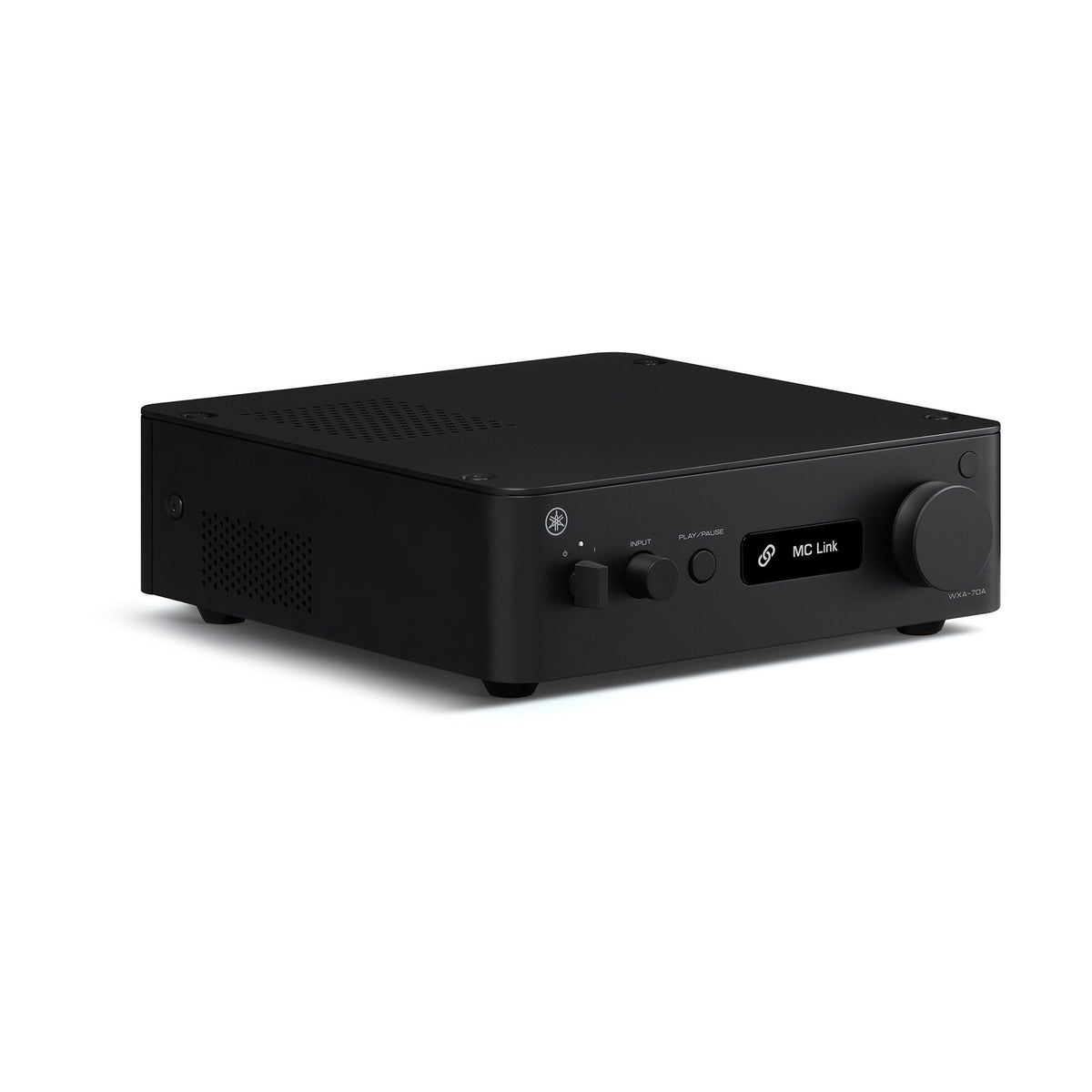 Yamaha WXA-70A Streaming-Verstärker Schwarz Schrägansicht