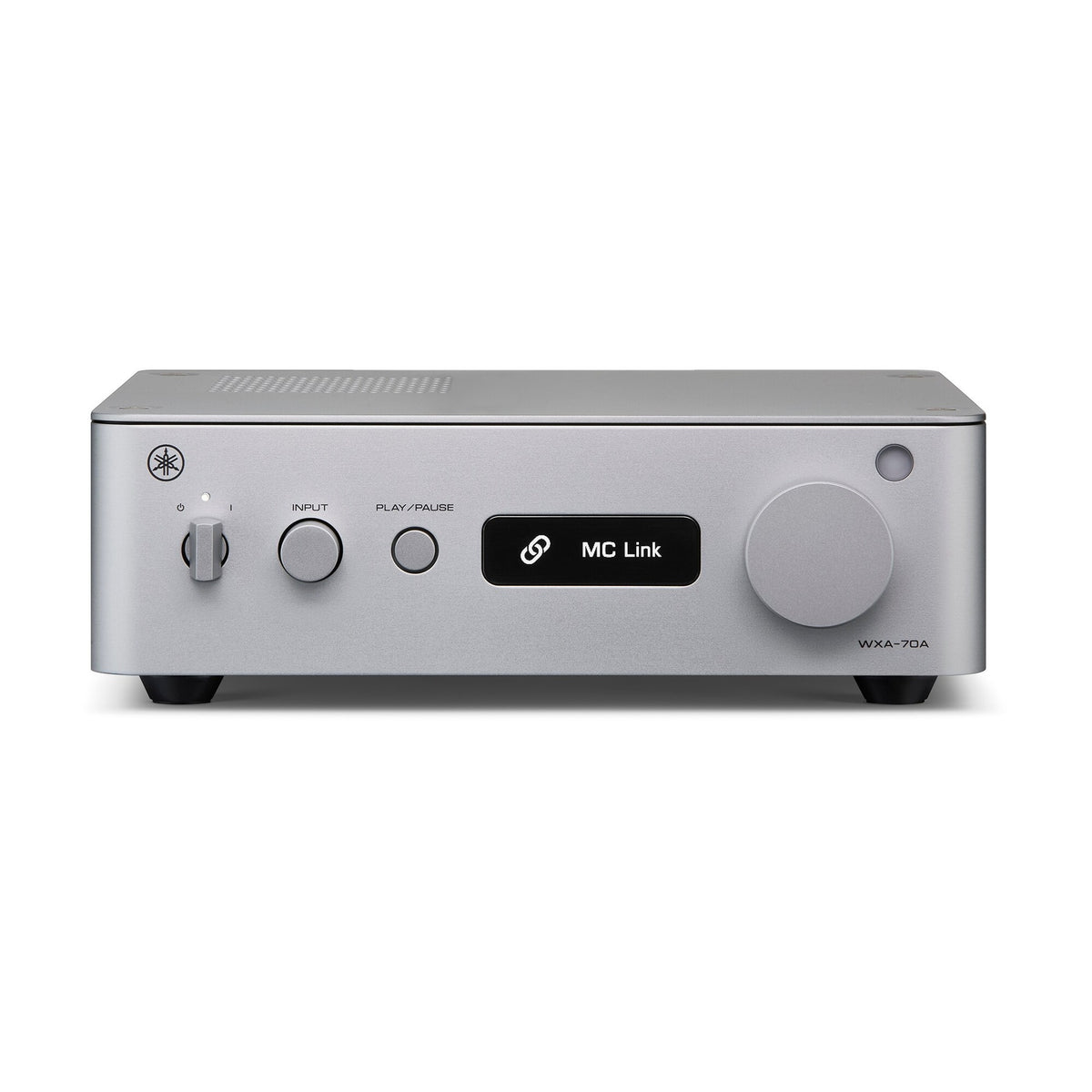 Yamaha WXA-70A Streaming-Verstärker Silber Frontansicht
