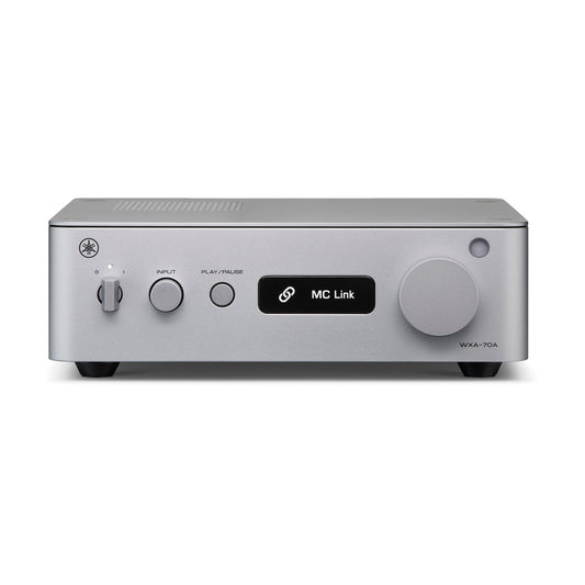 Yamaha WXA-70A Streaming-Verstärker Silber Frontansicht