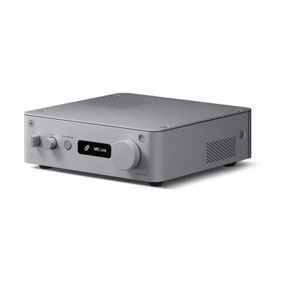 Yamaha WXA-70A Streaming-Verstärker Silber Schrägansicht von der anderen Seite