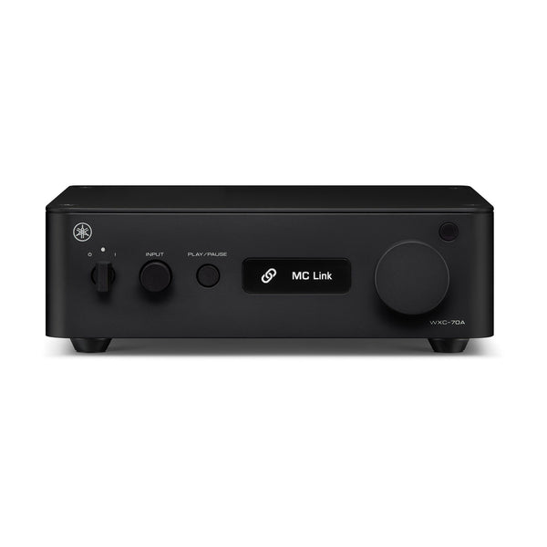 Yamaha WXC-70A Streaming-Vorverstärker Schwarz Frontansicht